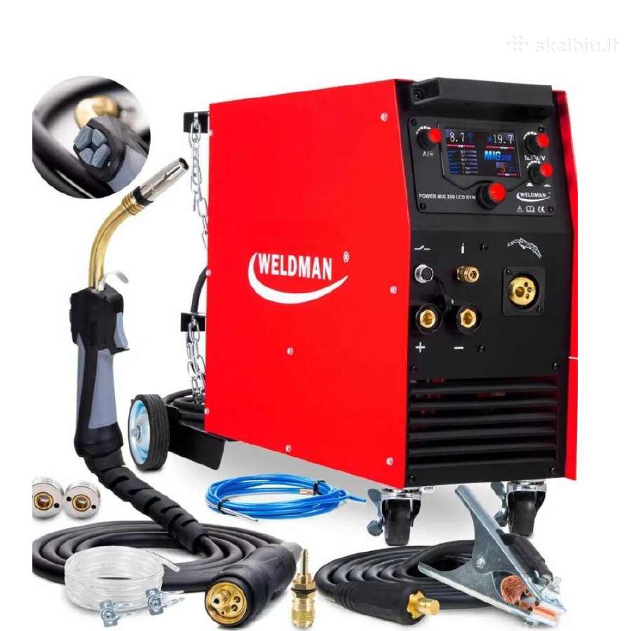 Weldman Power Mig 280 LCD Synergy 44