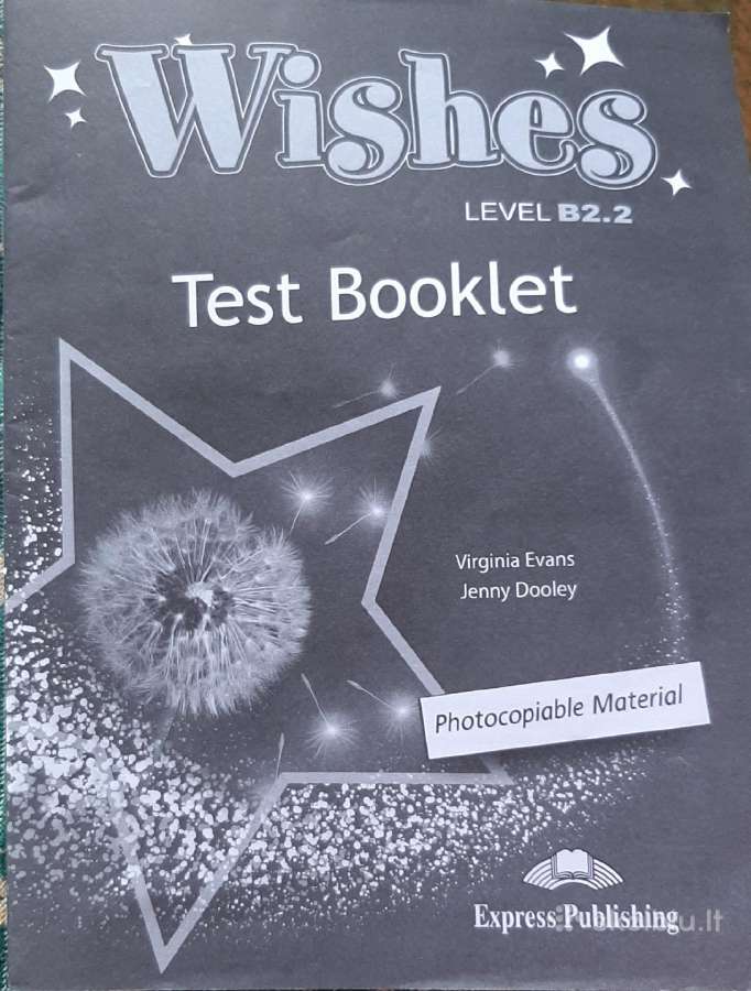 Wishes B2.2 Теst Booklet