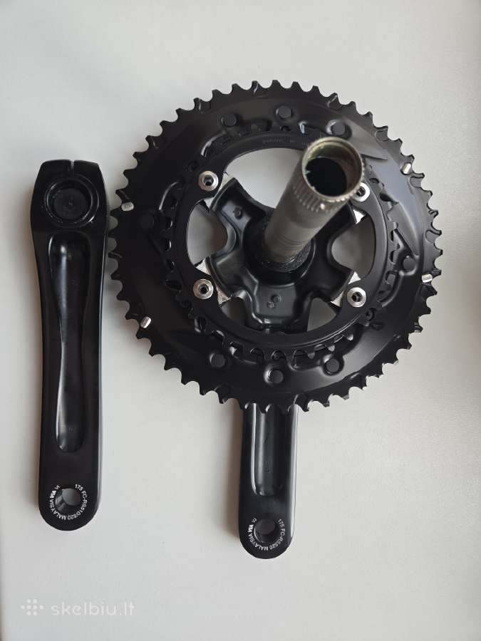 Crankset Shimano 105 Fc-rs520 - 2x12-speed - nuotraukos Nr. 4