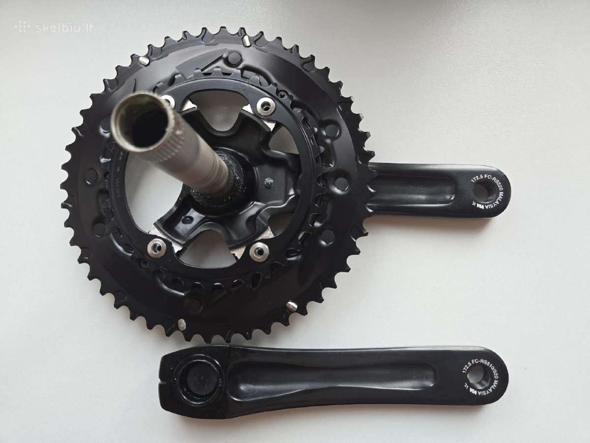 Crankset Shimano 105 Fc-rs520 - 2x12-speed - nuotraukos Nr. 6