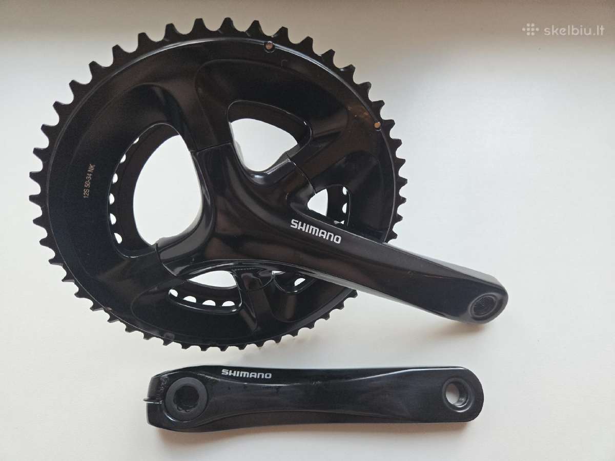 Crankset Shimano 105 Fc-rs520 - 2x12-speed - nuotraukos Nr. 7