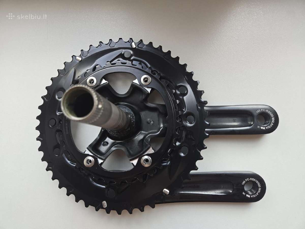 Crankset Shimano 105 Fc-rs520 - 2x12-speed - nuotraukos Nr. 10