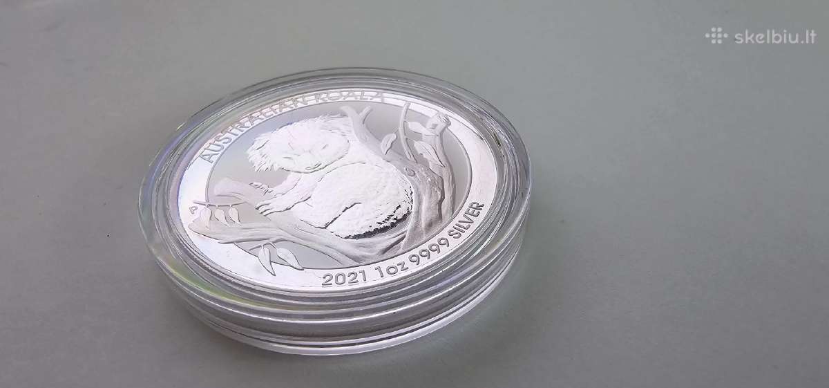2021 1 oz Australija Koala - nuotraukos Nr. 4