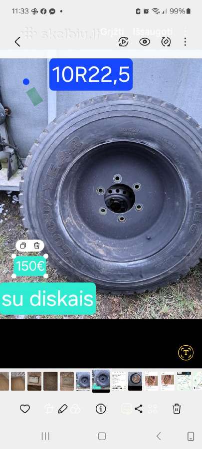 Išpard.generato honda Šluotacilindrus padangas.kit - nuotraukos Nr. 22