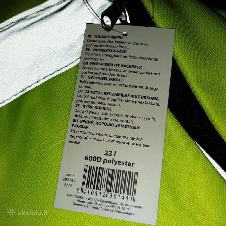Rožinės spalvos kuprinė - nuotraukos Nr. 10