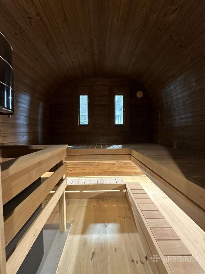 Lauko pirtis- kvadratinė sauna 6m ilgio - nuotraukos Nr. 17