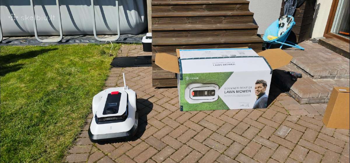 Belaidis vejos robotas Ecovacs goat G1 1600