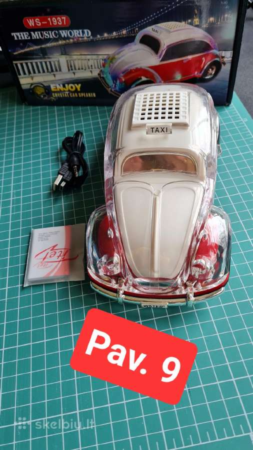 Metaliniai automobilių modeliukai, garso kolonėlė. - nuotraukos Nr. 10