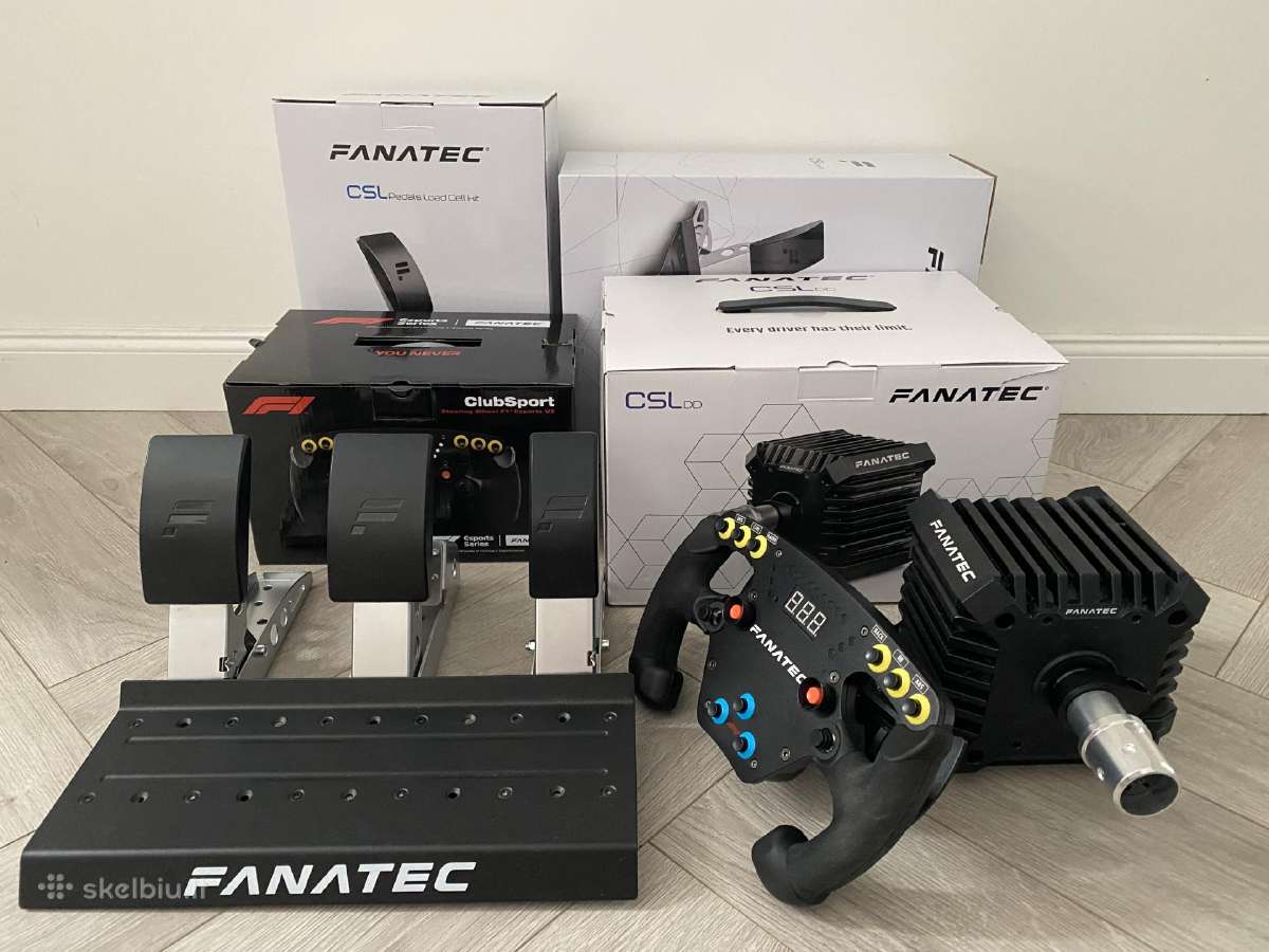 Fanatec Csl Dd komplektas. - Skelbiu.lt