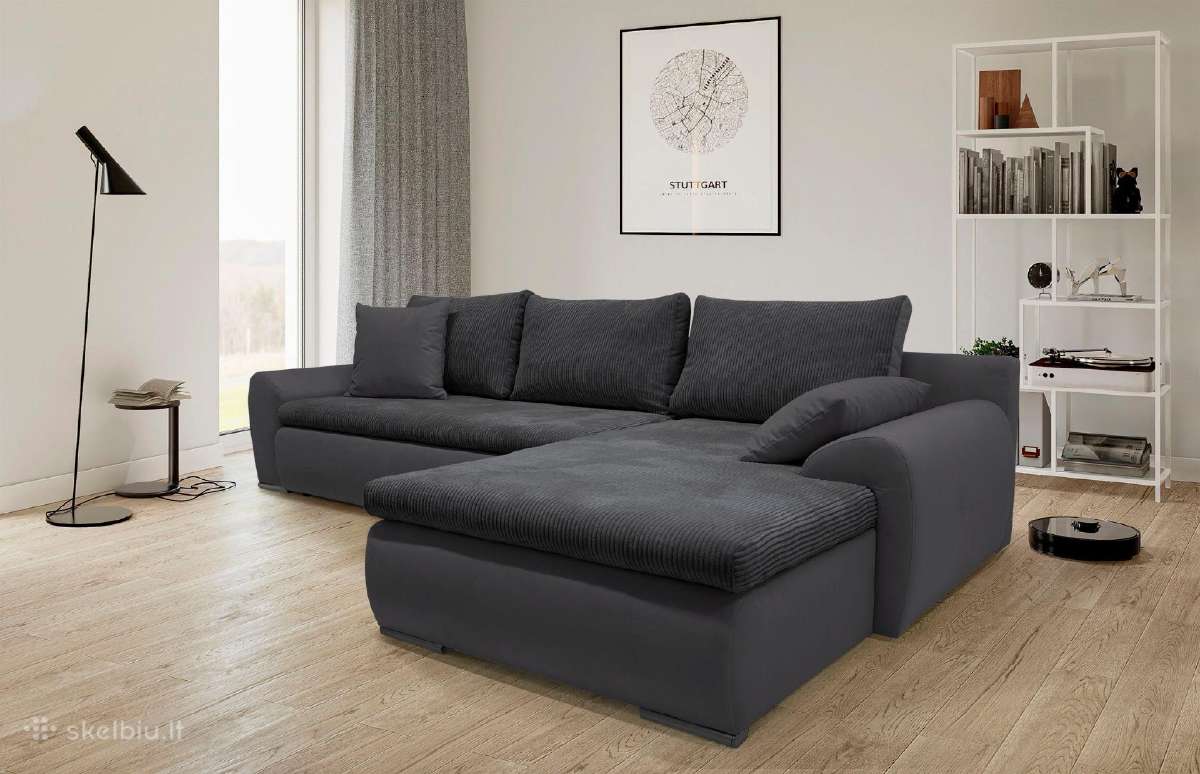 Minkštas kampas "Win" su miego funkcija ir dėže - nuotraukos Nr. 4