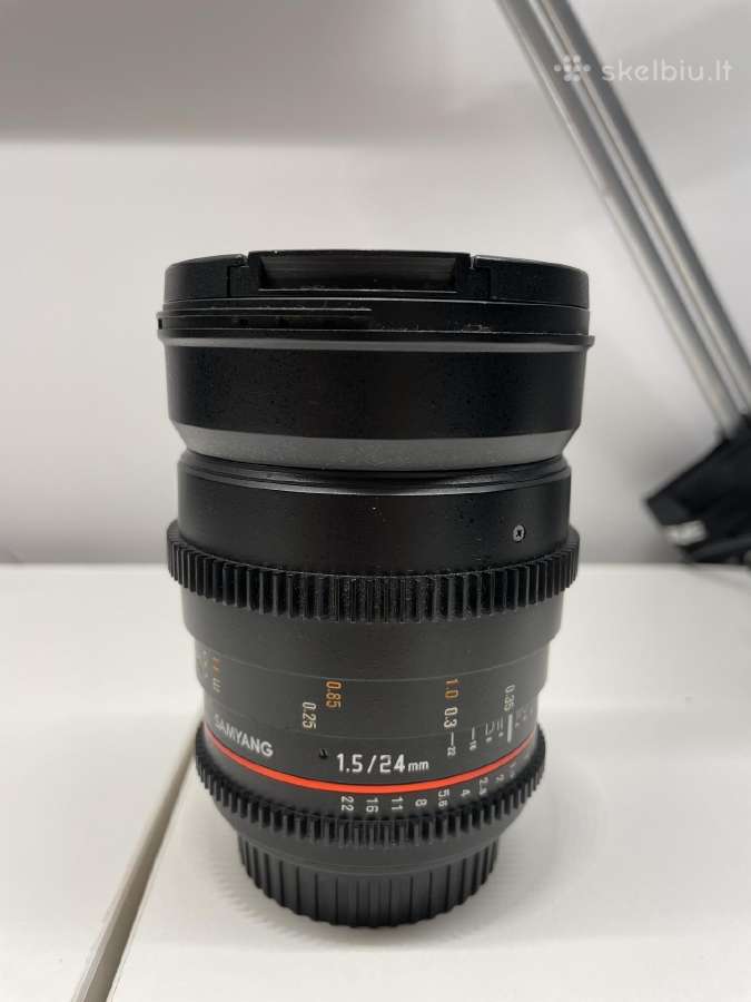 Samyang 24mm T1.5 Canon Ef