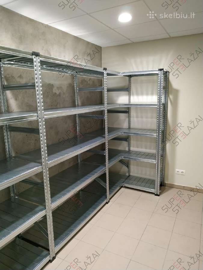Metalsistem sandėliavimo stelažai, lentynos - nuotraukos Nr. 12