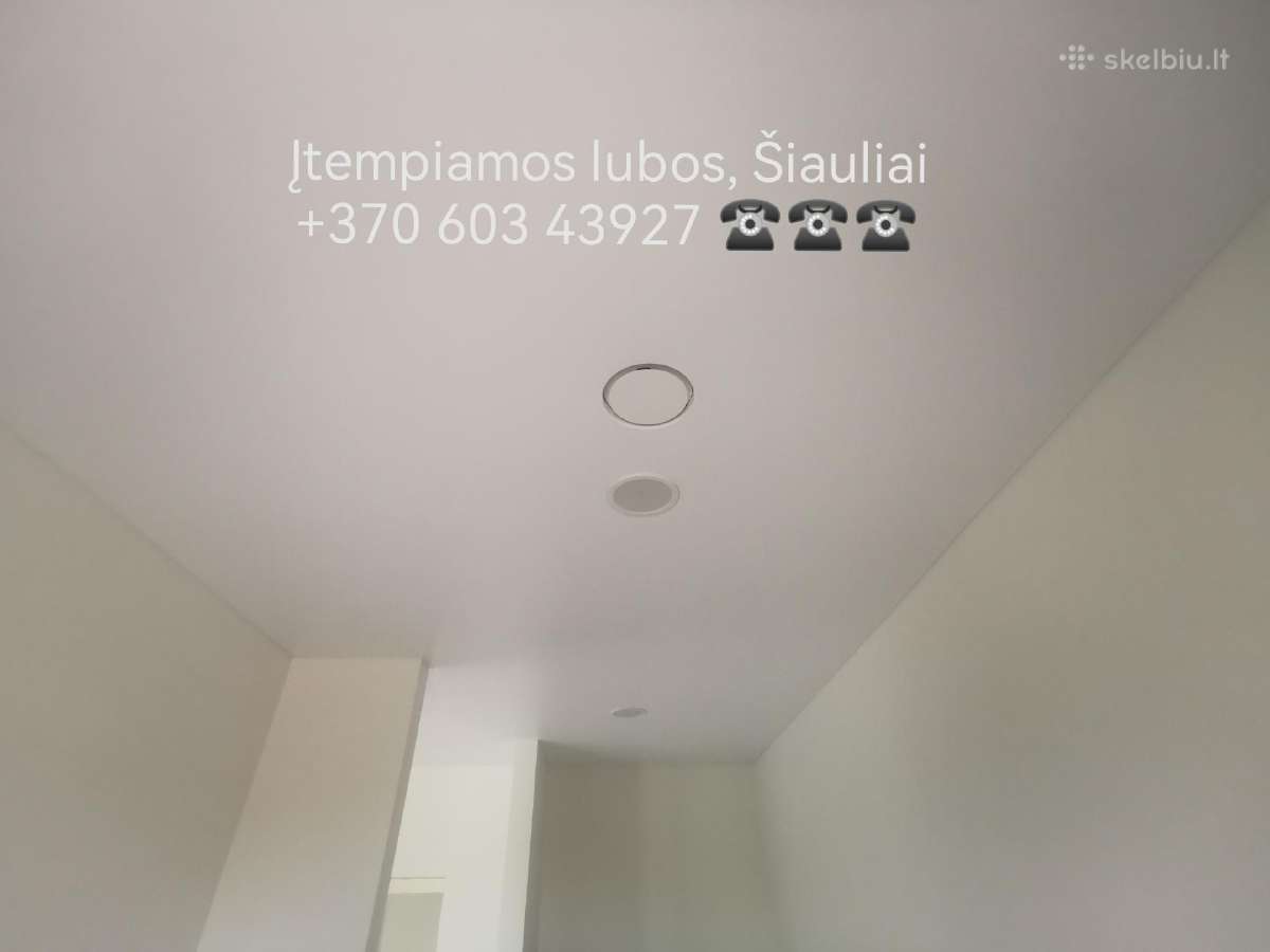 Įtempiamos lubos Šiauliai - nuotraukos Nr. 18