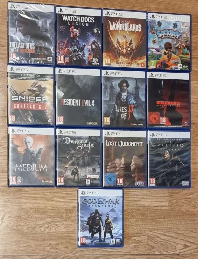 Ps5 geri žaidimai