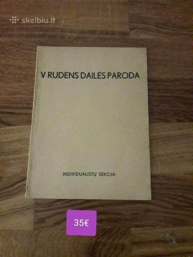 Seni įvairių dailininkų darbų ir parodų katalogai. - nuotraukos Nr. 9