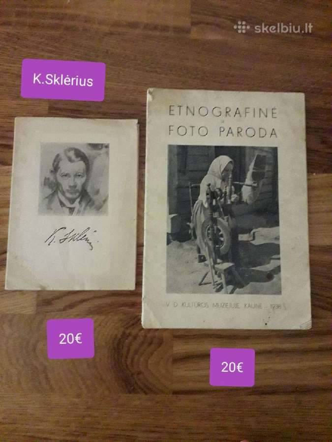 Seni įvairių dailininkų darbų ir parodų katalogai. - nuotraukos Nr. 11