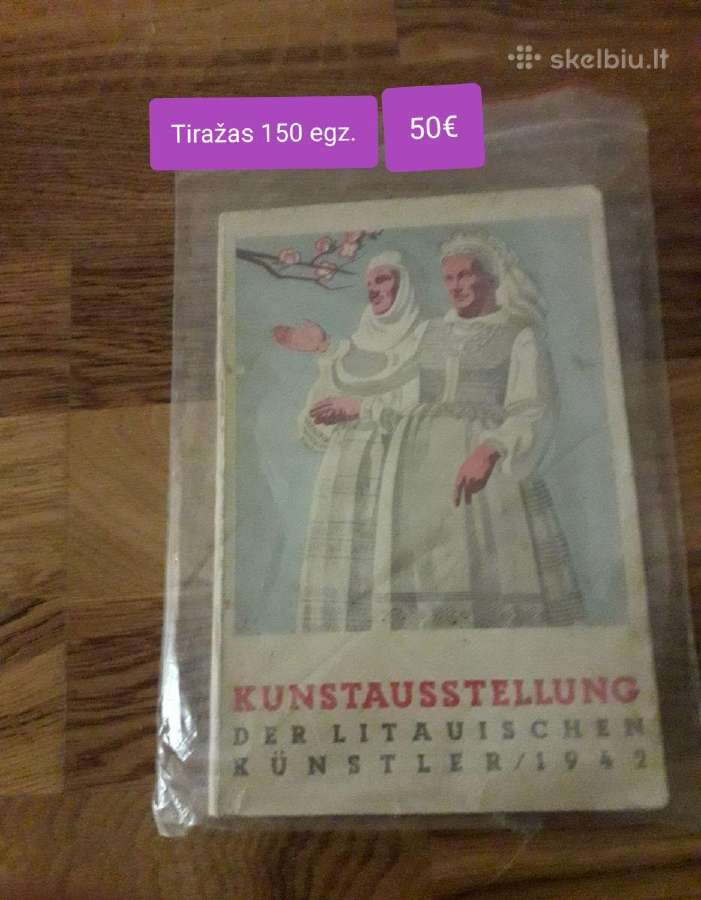 Seni įvairių dailininkų darbų ir parodų katalogai. - nuotraukos Nr. 13