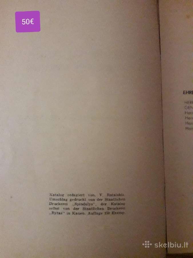 Seni įvairių dailininkų darbų ir parodų katalogai. - nuotraukos Nr. 15