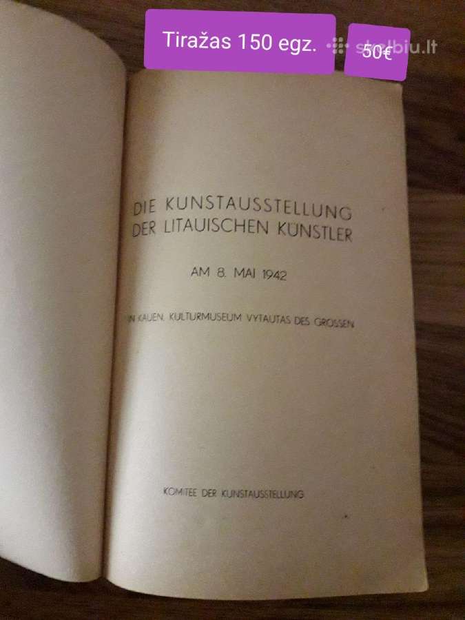 Seni įvairių dailininkų darbų ir parodų katalogai. - nuotraukos Nr. 16