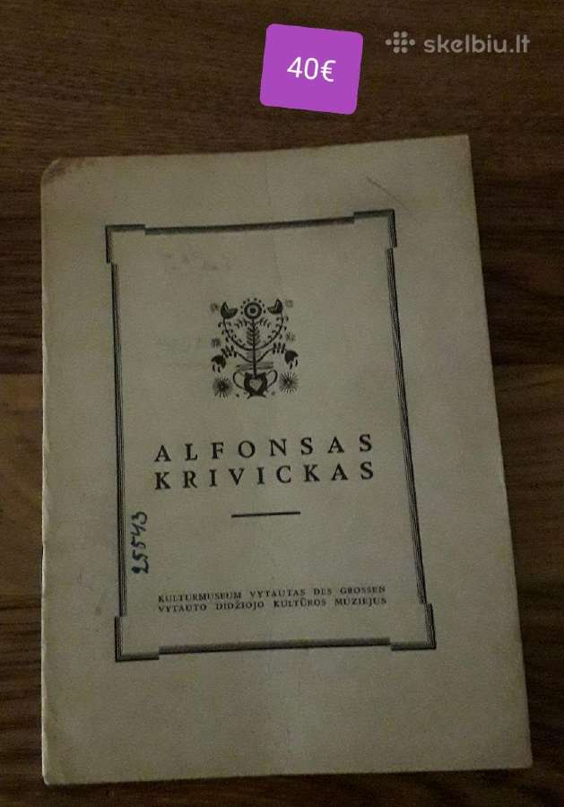 Seni įvairių dailininkų darbų ir parodų katalogai. - nuotraukos Nr. 21