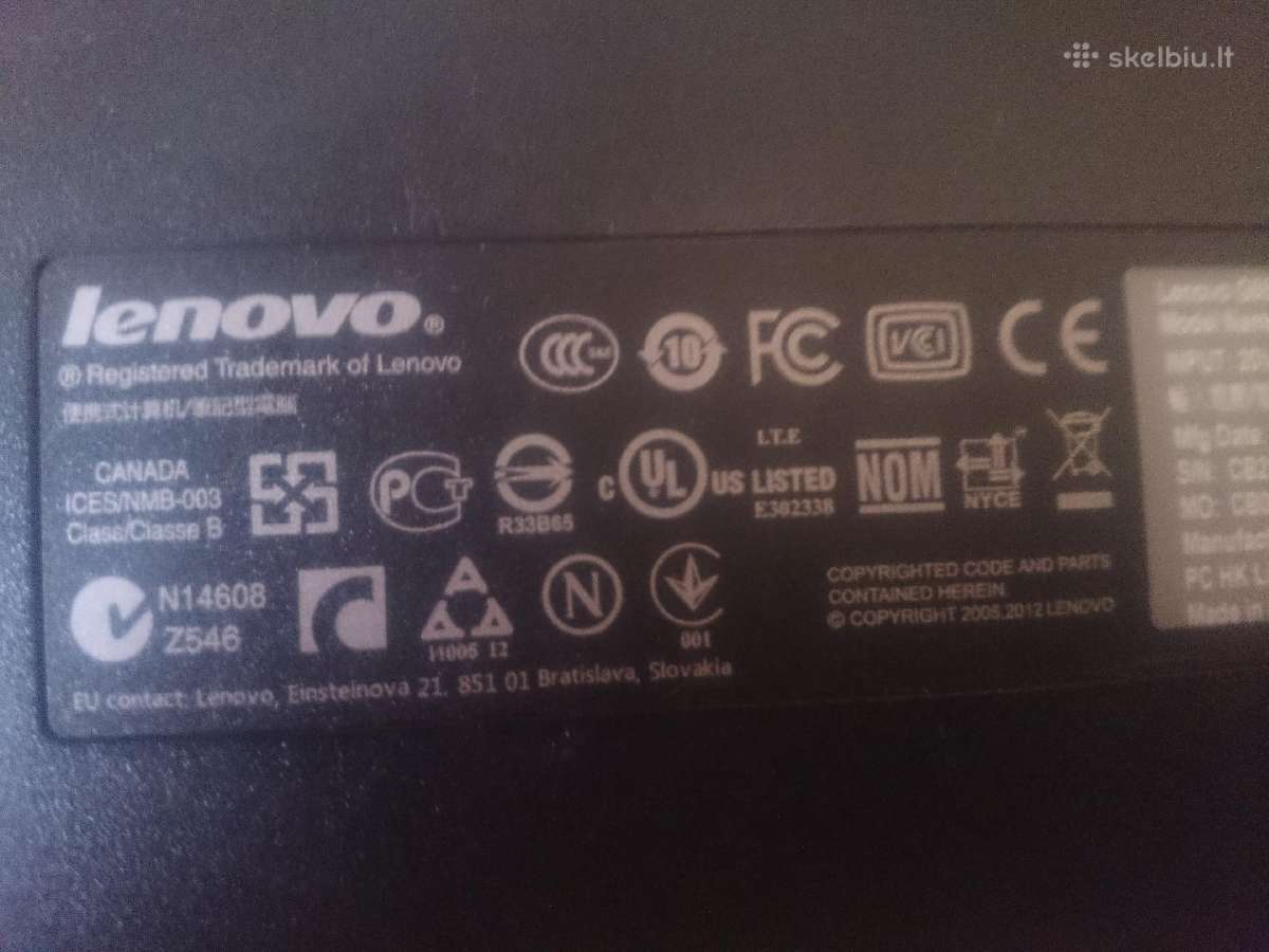 Lenovo G585 - nuotraukos Nr. 4