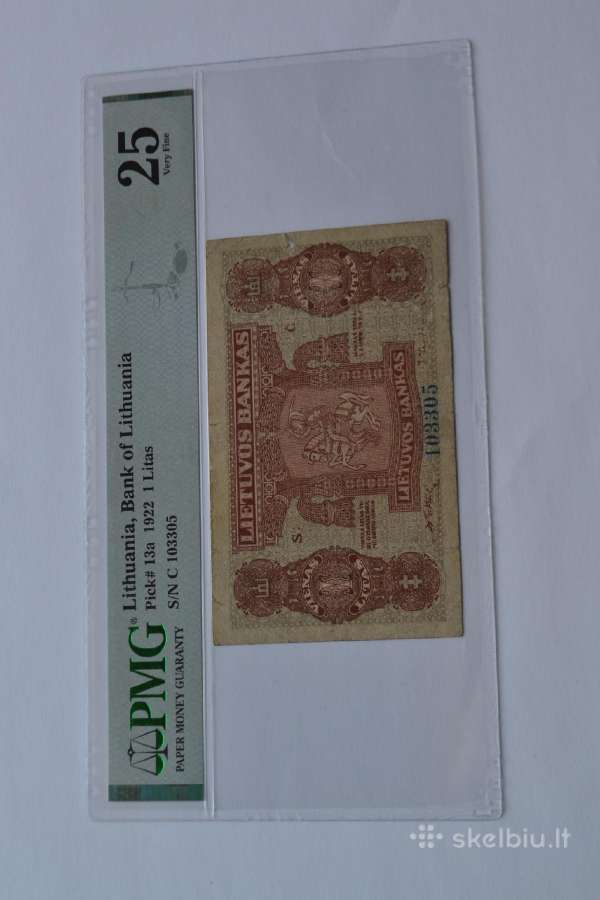 1 Litas 1922 m.