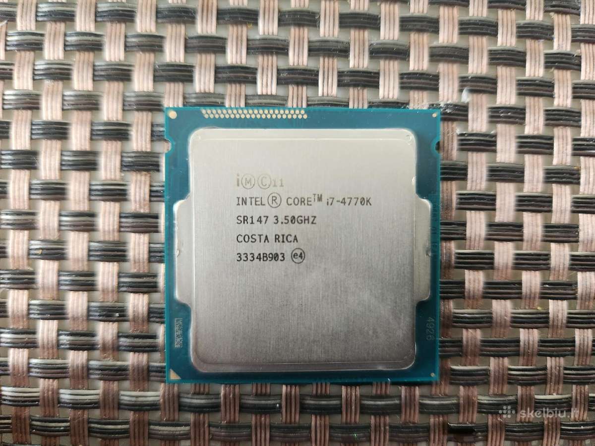 Procesorius i7-4770k Lga1150 - Skelbiu.lt