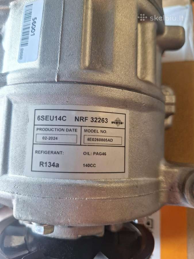 Audi, Seat kondicionieriaus kompresorius Nrf 32263 - nuotraukos Nr. 2