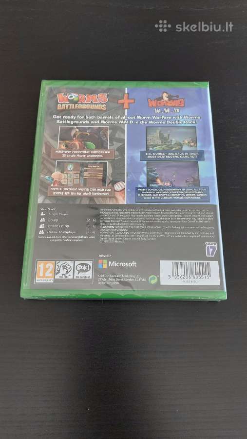 Worms 2 in 1 (Xbox one/s) - nuotraukos Nr. 2