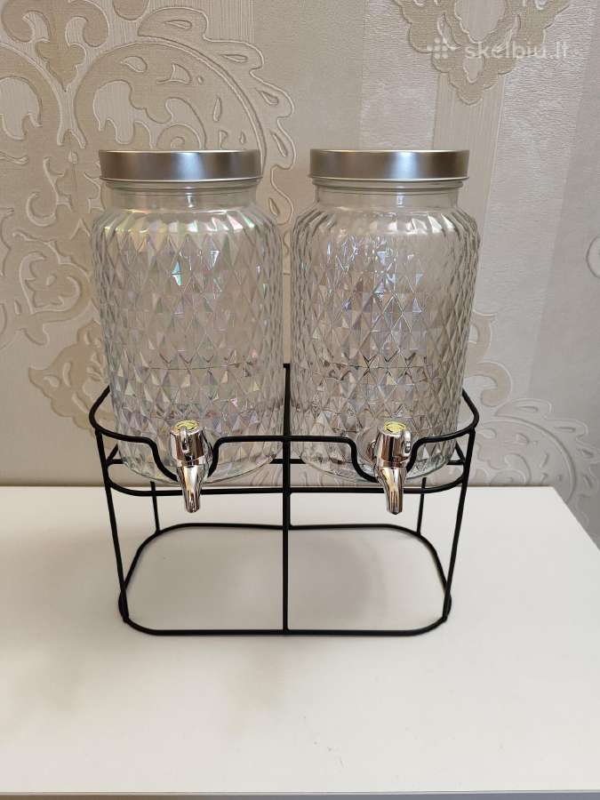 Gėrimų dozatorių rinkinys/2 vnt.x 2,2 l