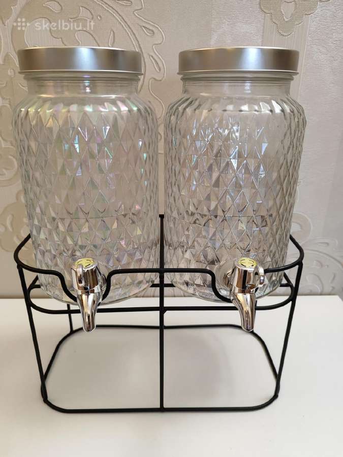 Gėrimų dozatorių rinkinys/2 vnt.x 2,2 l - nuotraukos Nr. 2