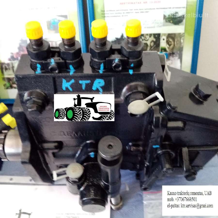 Mtz 82 dyzelinis kuro siurblys po remonto - nuotraukos Nr. 3