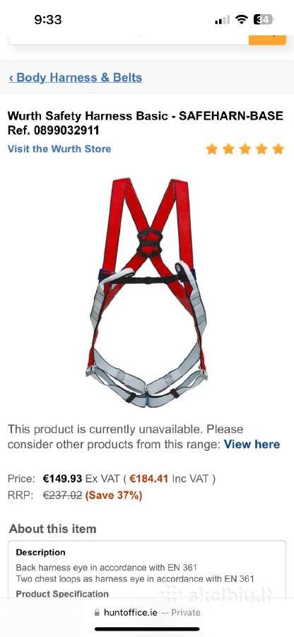 Saugos dirzas Wurth