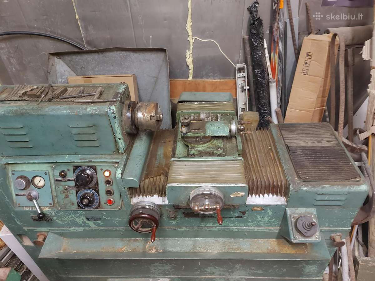 Metalo tekinimo staklės St-125v - nuotraukos Nr. 2