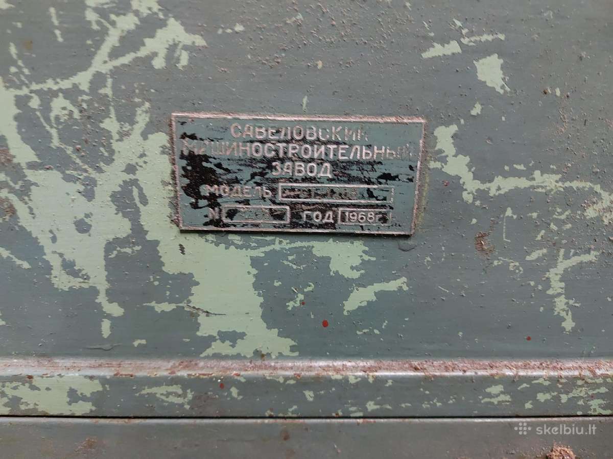 Metalo tekinimo staklės St-125v - nuotraukos Nr. 3