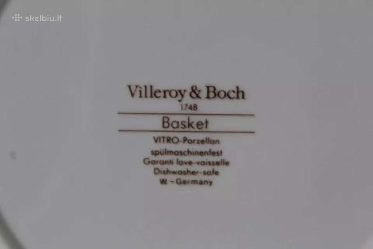 Villeroy & Boch lėkštė - nuotraukos Nr. 3