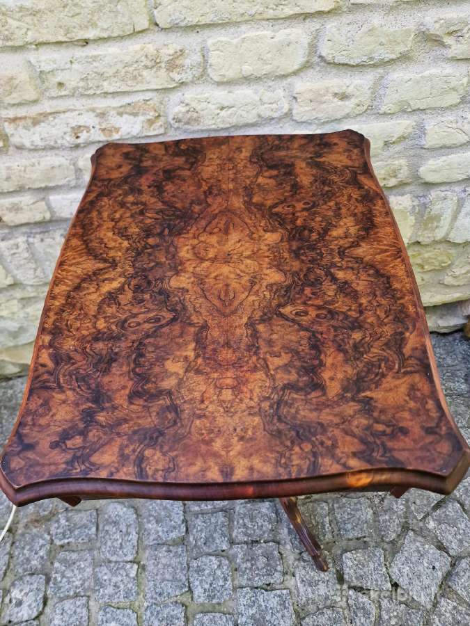 Vintažinis mid century rankdarbių staliukas - nuotraukos Nr. 2
