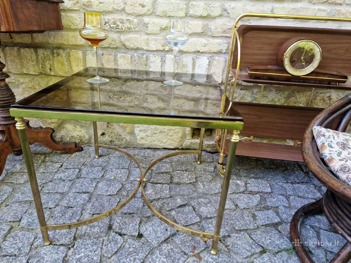 Vintažinis mid century Bauhaus st. kavos staliukas - nuotraukos Nr. 9