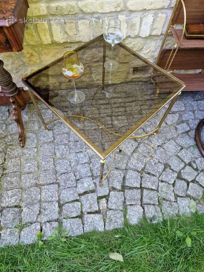 Vintažinis mid century Bauhaus st. kavos staliukas - nuotraukos Nr. 12