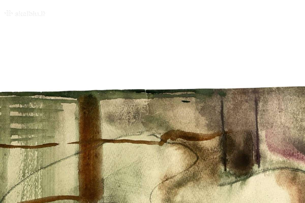 Paveikslai popierius akvarėlė kaina po 35 eurus - nuotraukos Nr. 12