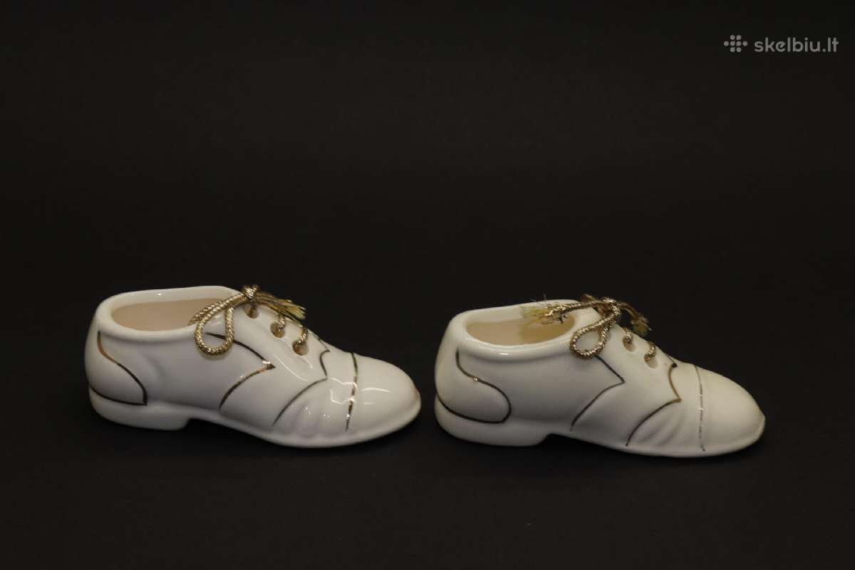 Statulėlės dekoras bateliai porcelianas kaina 25eu - nuotraukos Nr. 3