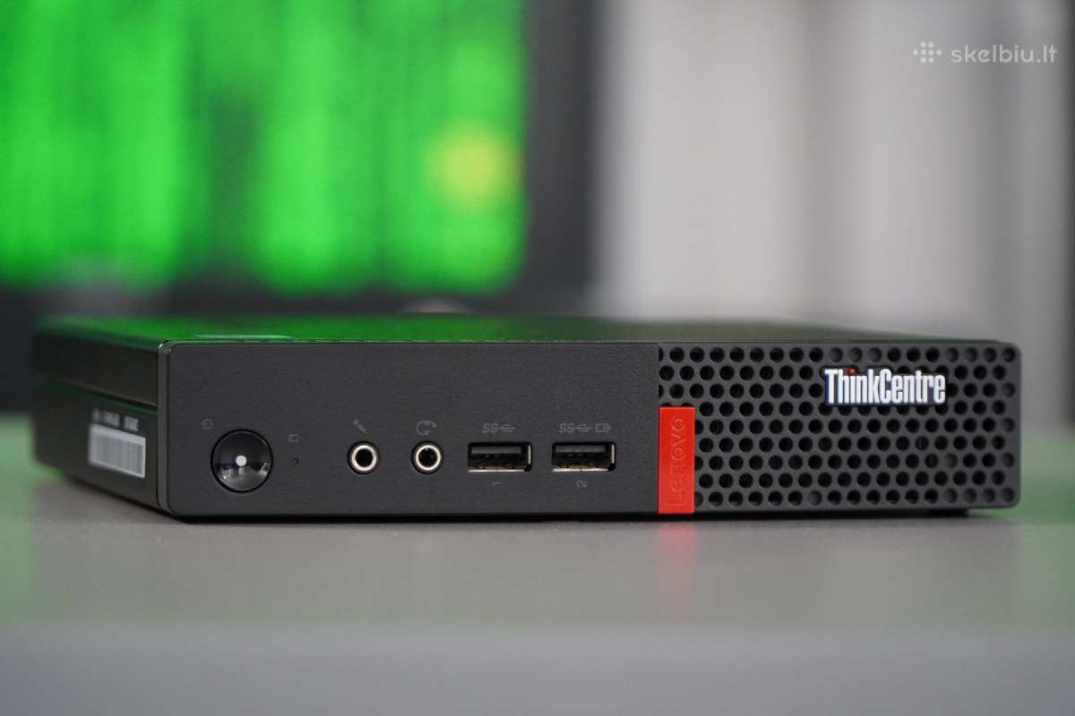 Lenovo M910q Kompiuteris su i5 6500t 8gb 256gb m.2