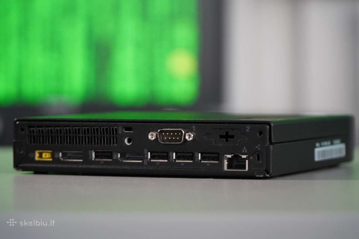 Lenovo M910q Kompiuteris su i5 6500t 8gb 256gb m.2 - nuotraukos Nr. 2