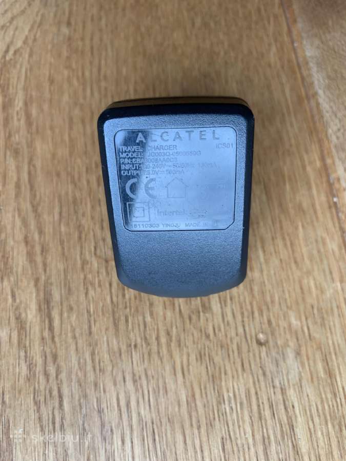 Alcatel Usb įkroviklis mobiliems telefonams 5,0 V - nuotraukos Nr. 4