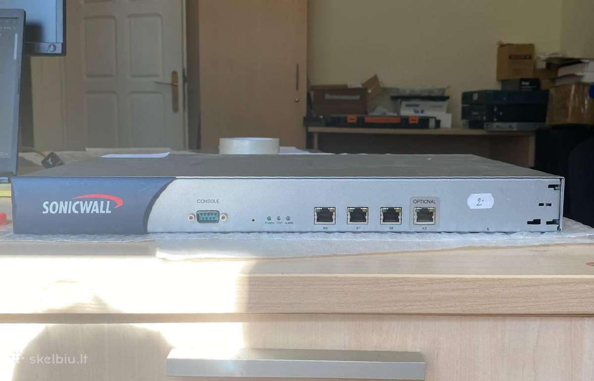 Ugniasienė (Firewall) Sonicwall Pro 2040 - nuotraukos Nr. 2