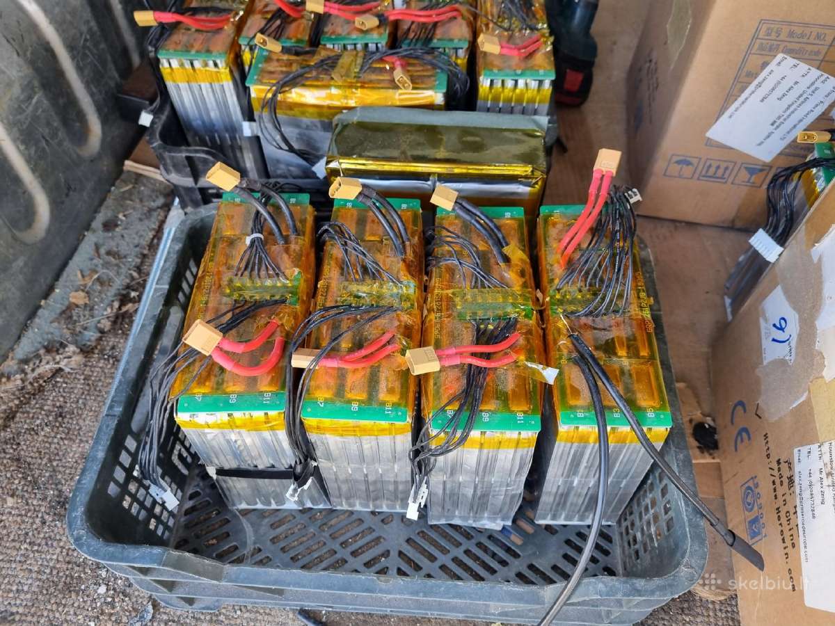 Lipo 44v 20ah akumuliatoliai - nuotraukos Nr. 3