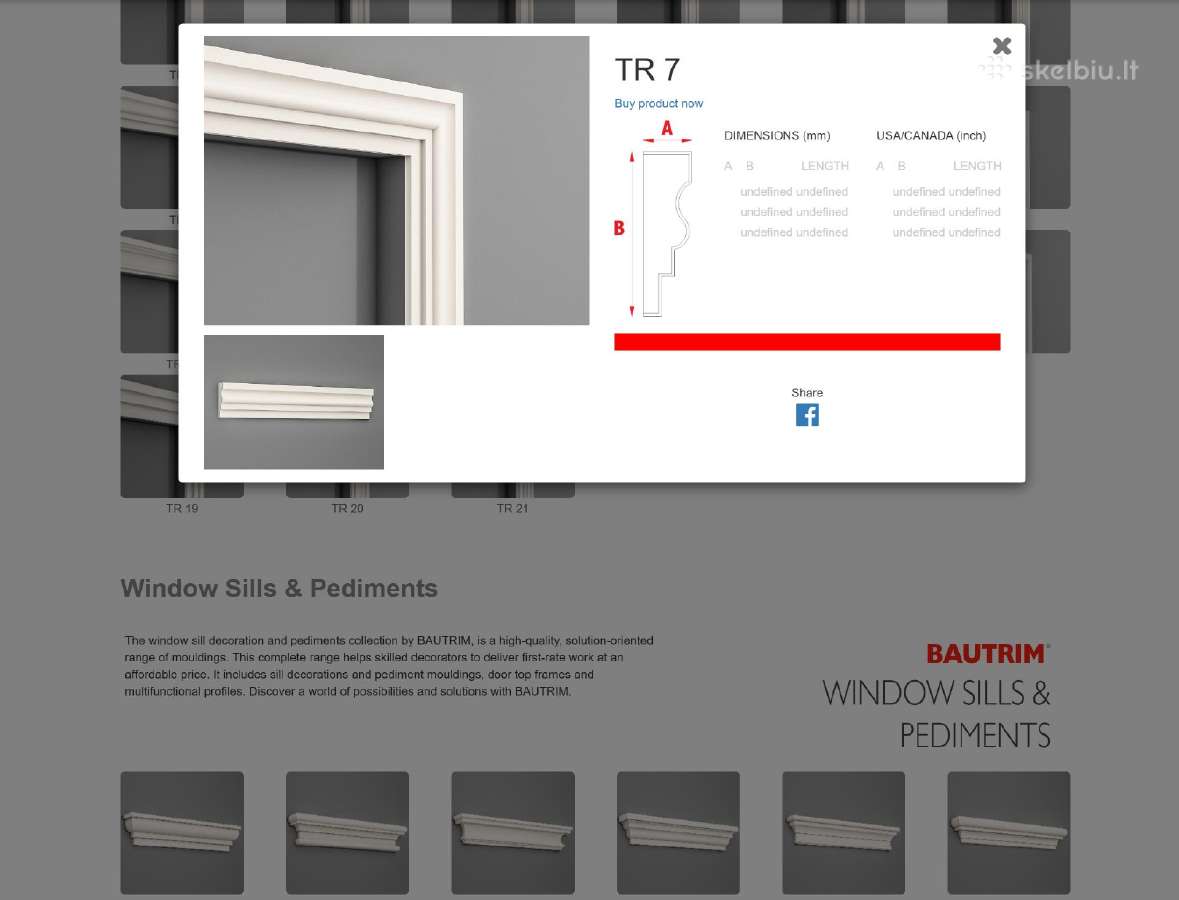 Sienų ir kolonų apdailos, Išpardavimas -50% - nuotraukos Nr. 12