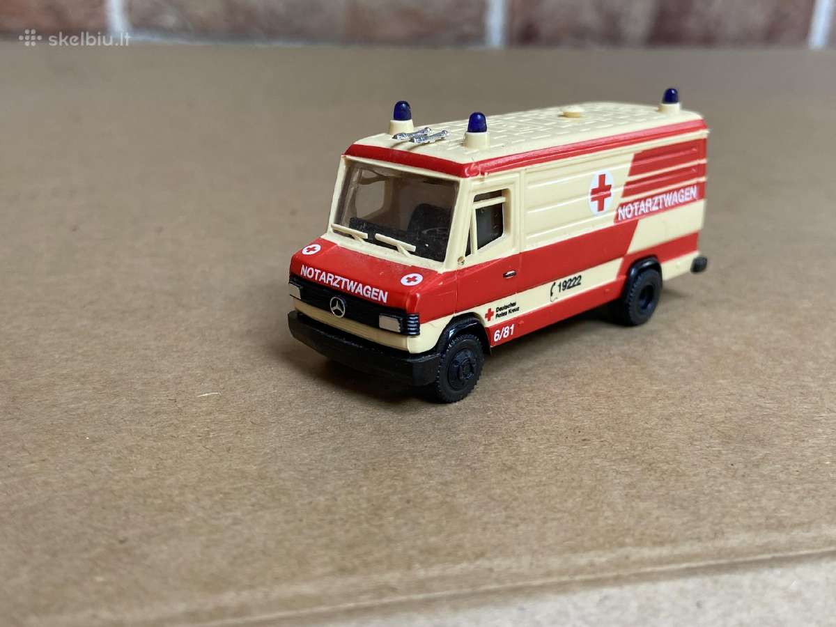 Modeliukai Mercedes benz vario t2 herpa 1:87 MB - nuotraukos Nr. 8