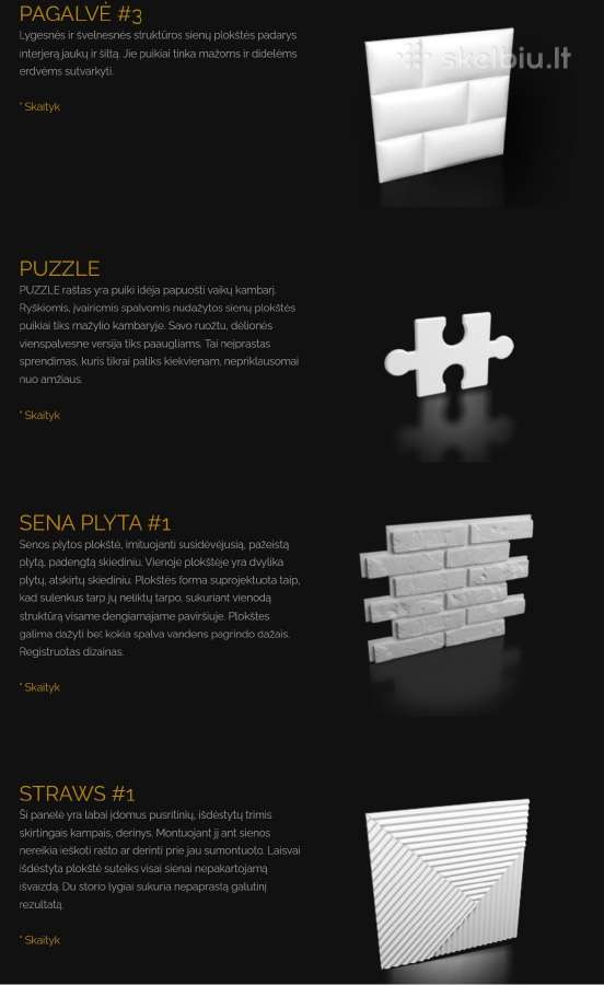 Sienų ir kolonų apdailos, Išpardavimas -50% - nuotraukos Nr. 13