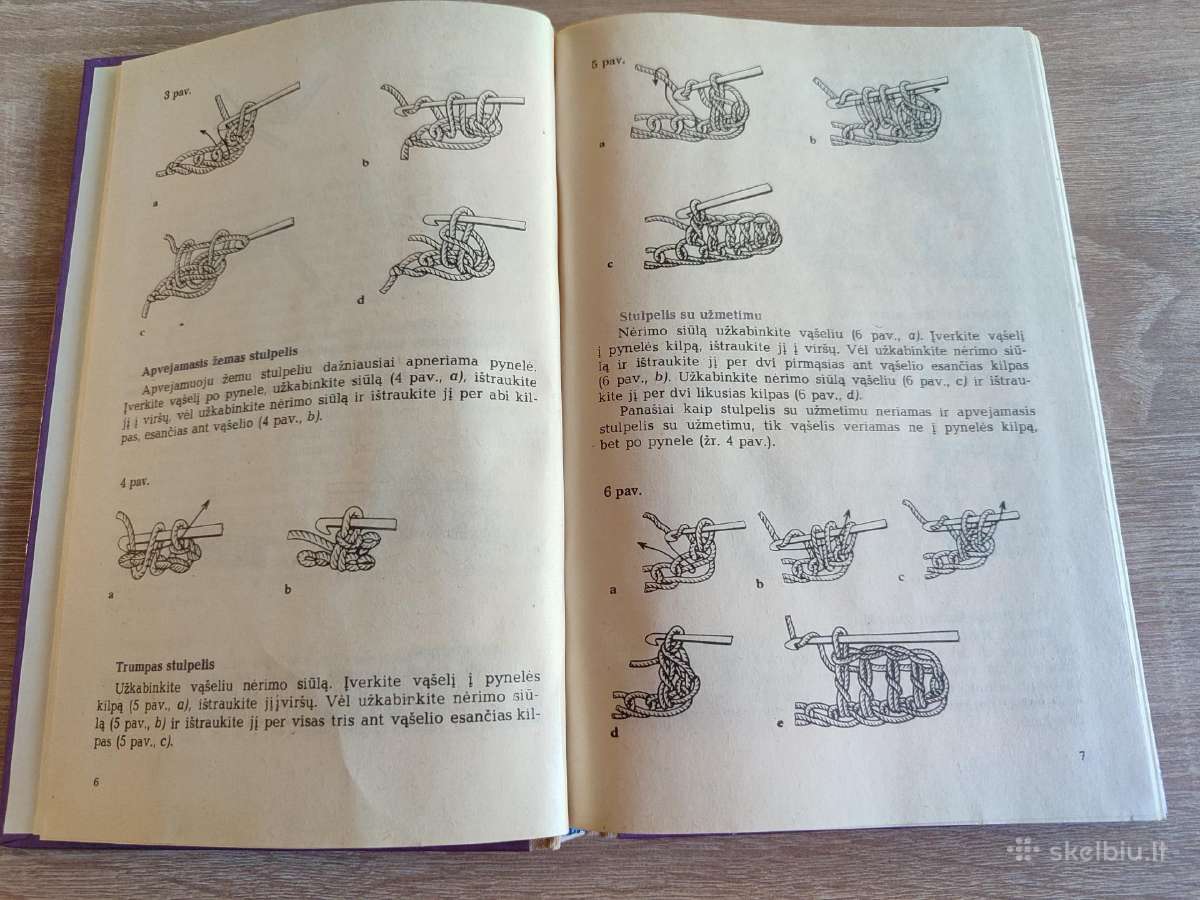 Mezgimo ir nėrimo knygos - nuotraukos Nr. 3
